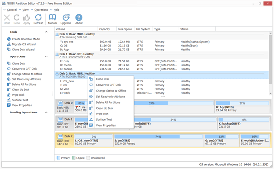 Partition tool