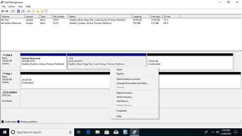 Disk manager