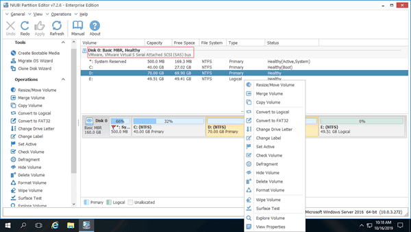 NIUBI Partition Editor